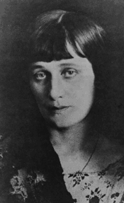Portrait of Anna Akhmatova