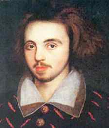Portrait of Christopher Marlowe