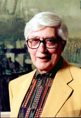 Portrait of Edwin Morgan