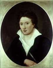 Portrait of Percy Bysshe Shelley