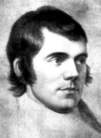 Portrait of Robert Burns
